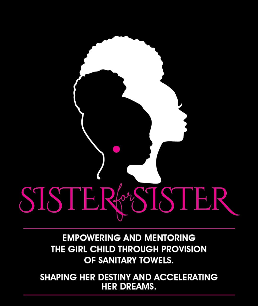 Girls supported by Sister For Sister Kenya