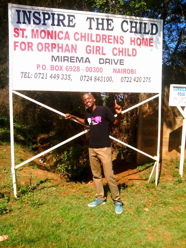 Students receiving education support through Sister For Sister Kenya